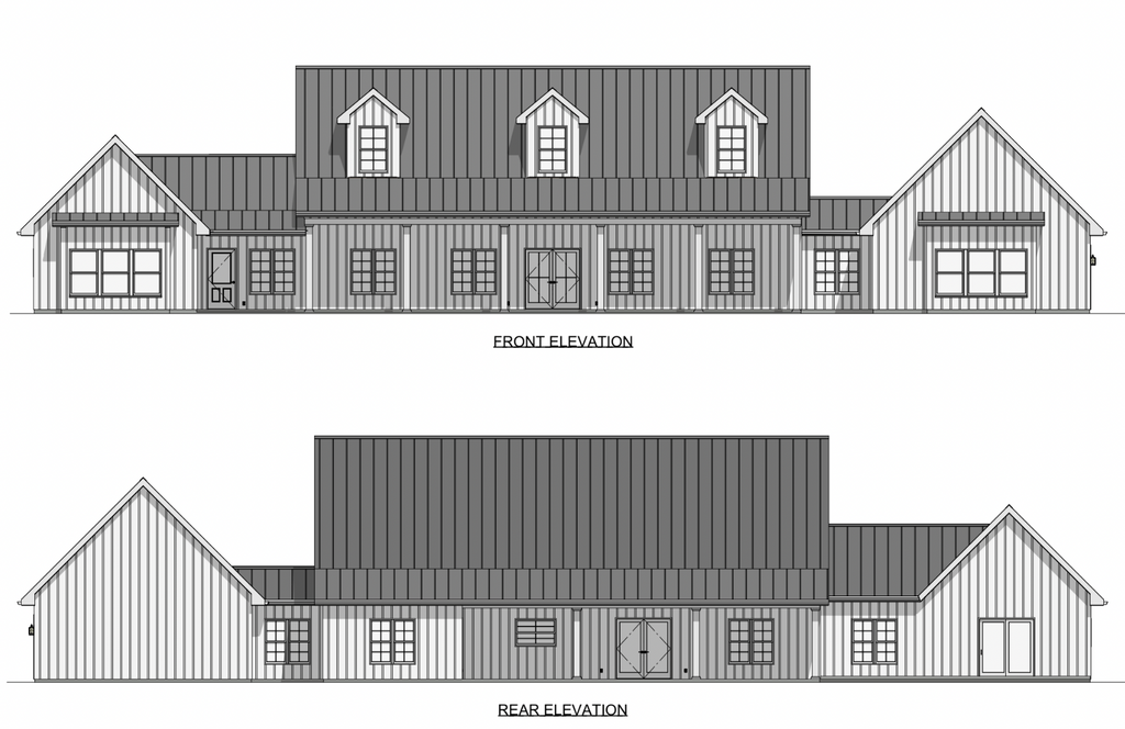 The Monaco Farmhouse Steel Barndo House Kit
