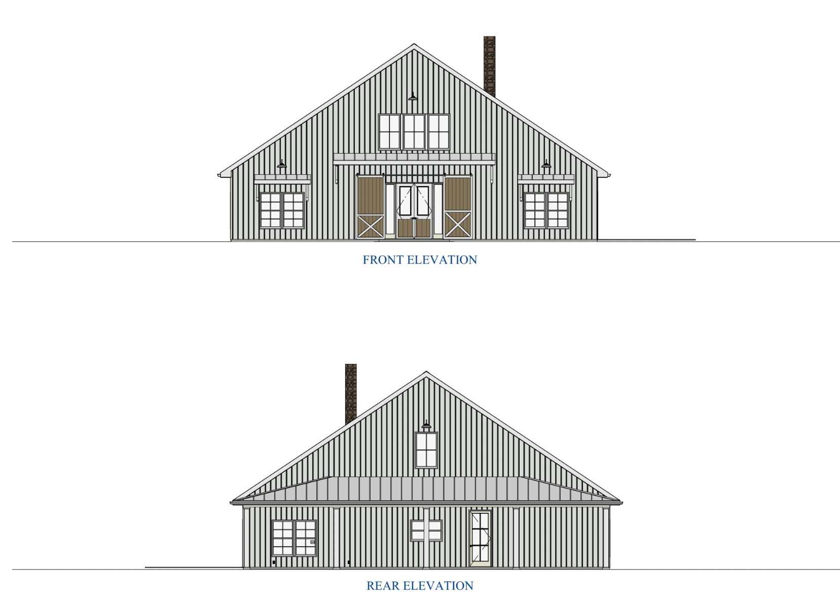 The Black Timber Steel Barndo House Kit