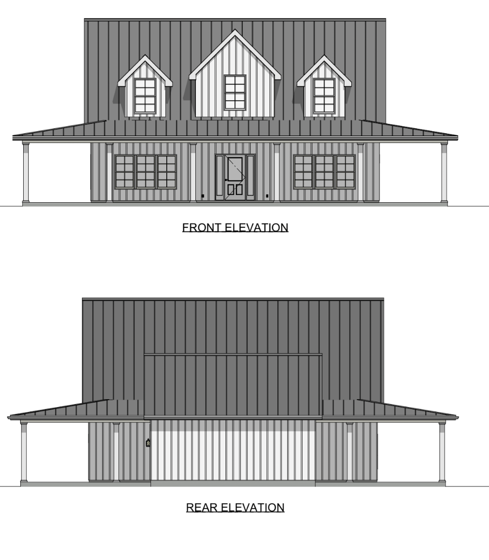 The White Oak Farmhouse Barndominium Kit