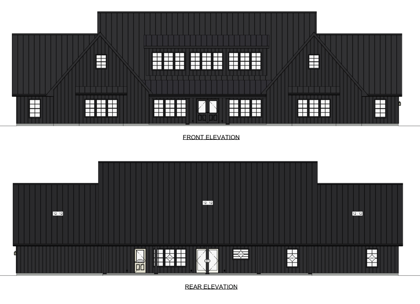 The Black Eagle Steel Barndo House Kit