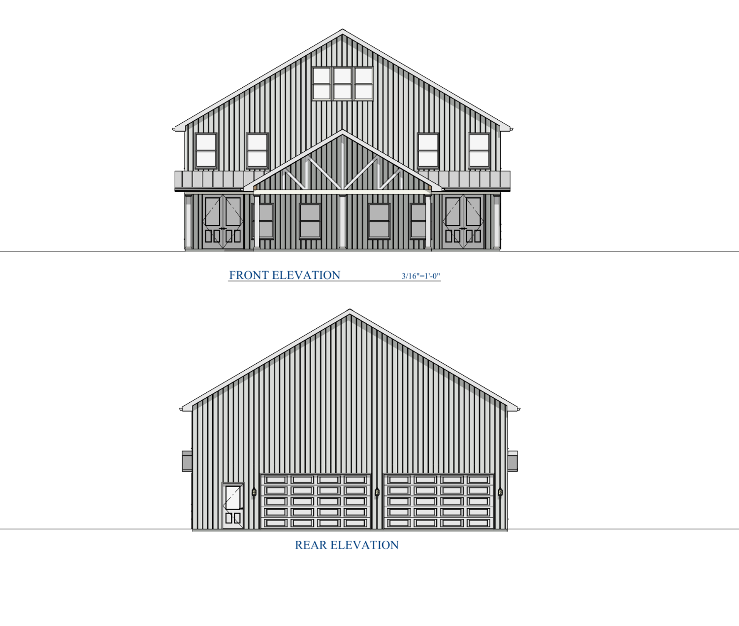 The Steel Hearth Steel Barndo House Kit