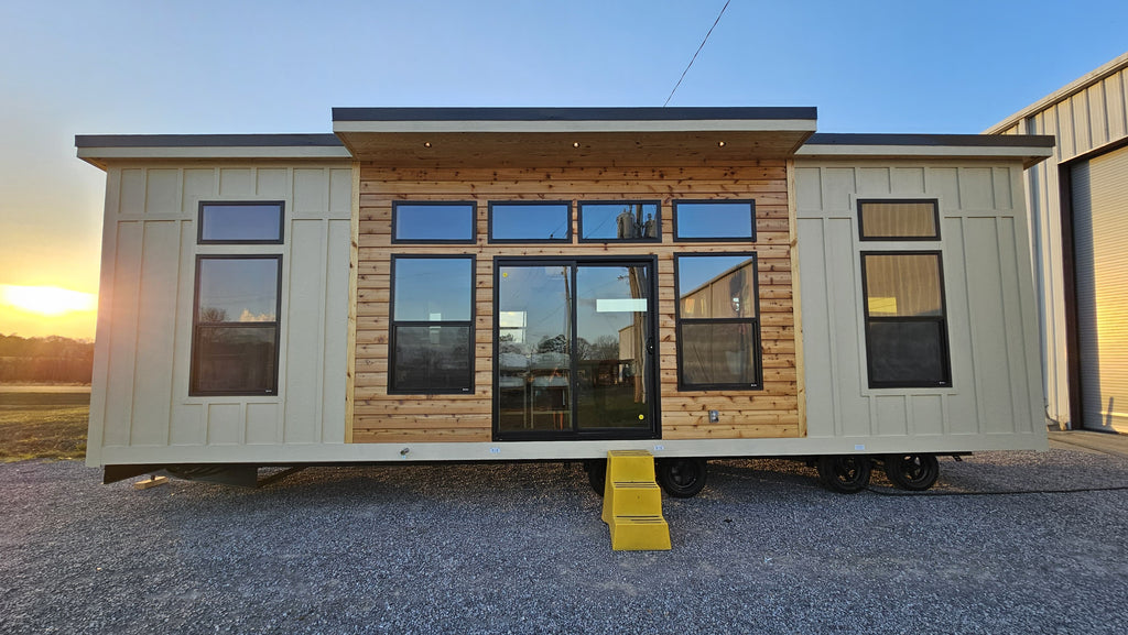 The Meridian Mono – Modern Park Model RV with Monoslope Design (1 IN STOCK!)