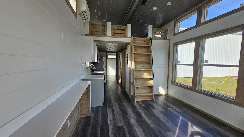The Drift Evergreen – Modern Park Model with Loft & Bunk Room (1 IN STOCK!)
