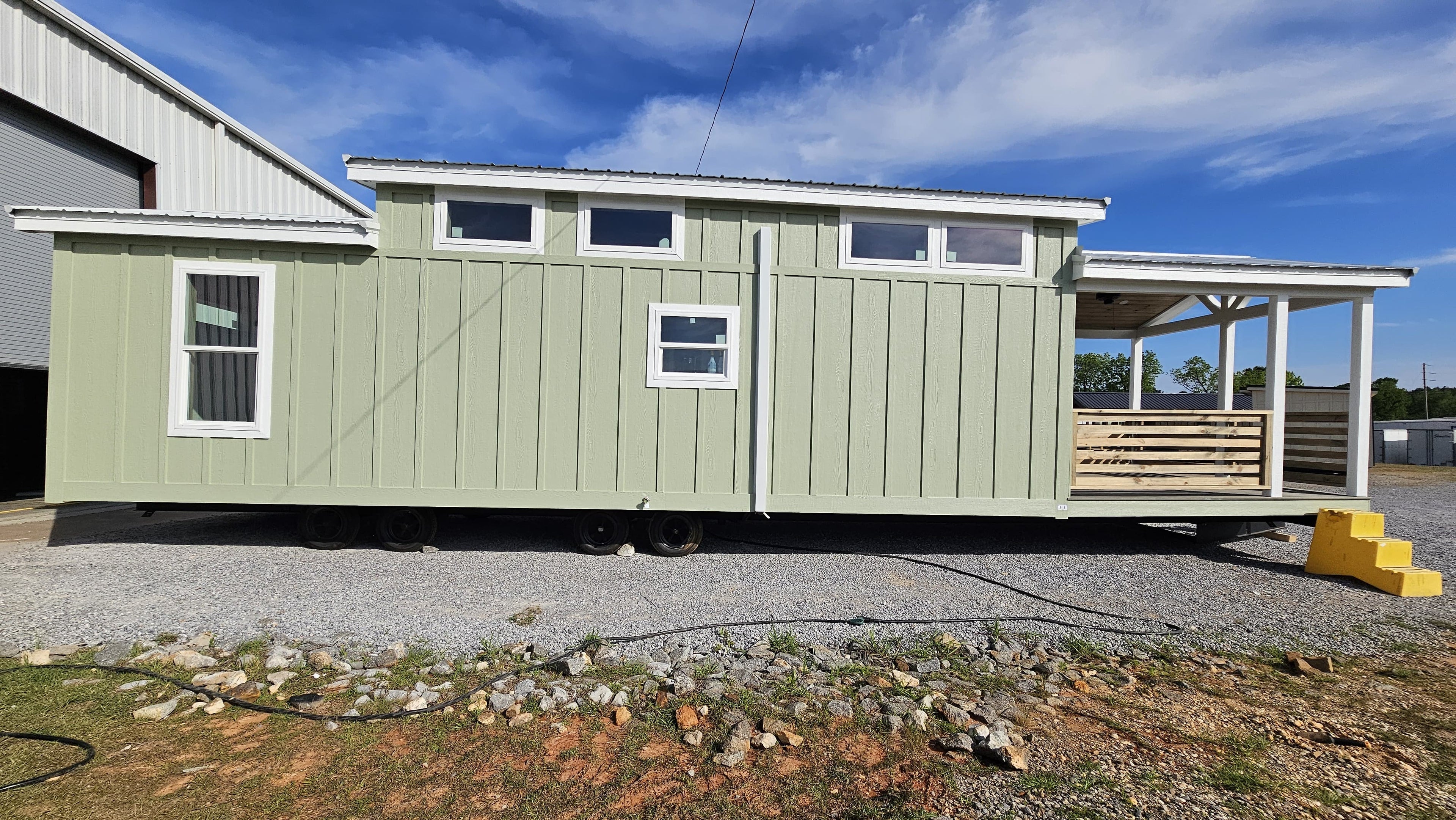 The Drift Evergreen – Modern Park Model with Loft & Bunk Room (1 IN STOCK!)