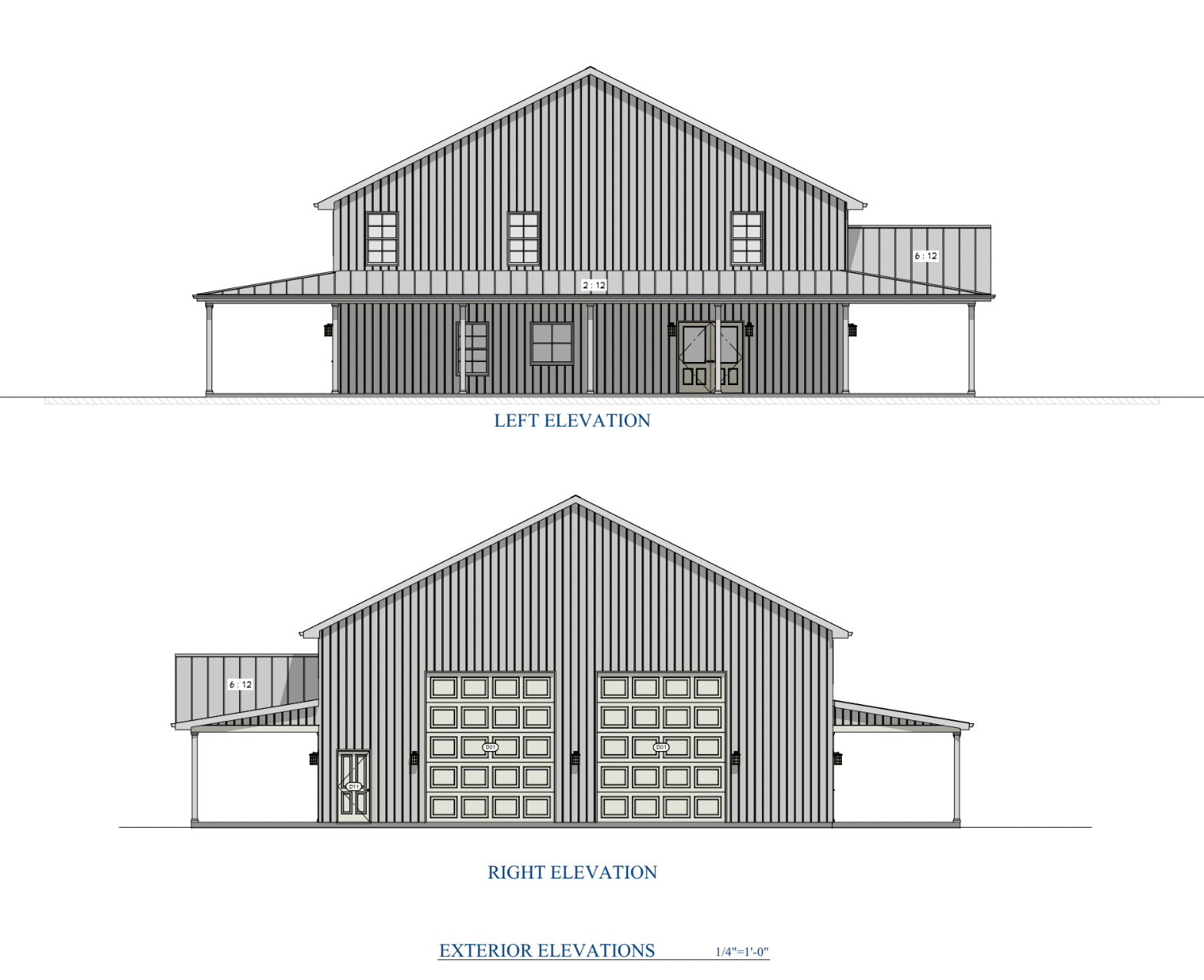 The Blackwood Farmhouse Steel Barndo House Kit