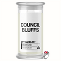 Council Bluffs City Jewelry Candle