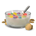 Fruit Loops Crypto Cereal Candle