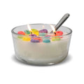 Cinnamon Apple Cereal Bowl Candles