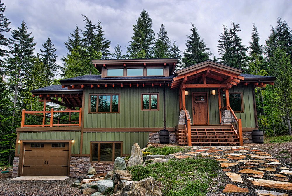 Windy Creek Timber Frame Cabin Kit