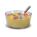 Cap'N Crunch Cereal Bowl Candles