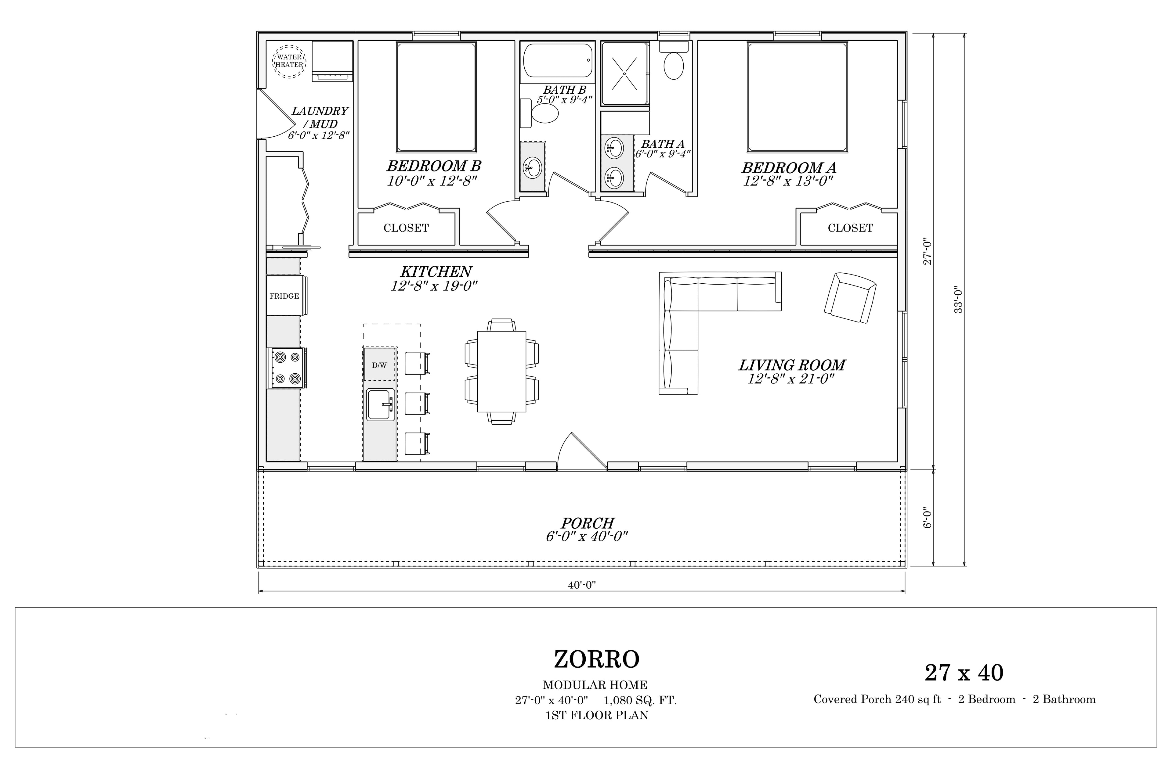 THE ZORRO TURNKEY MODERN MODULAR CABIN