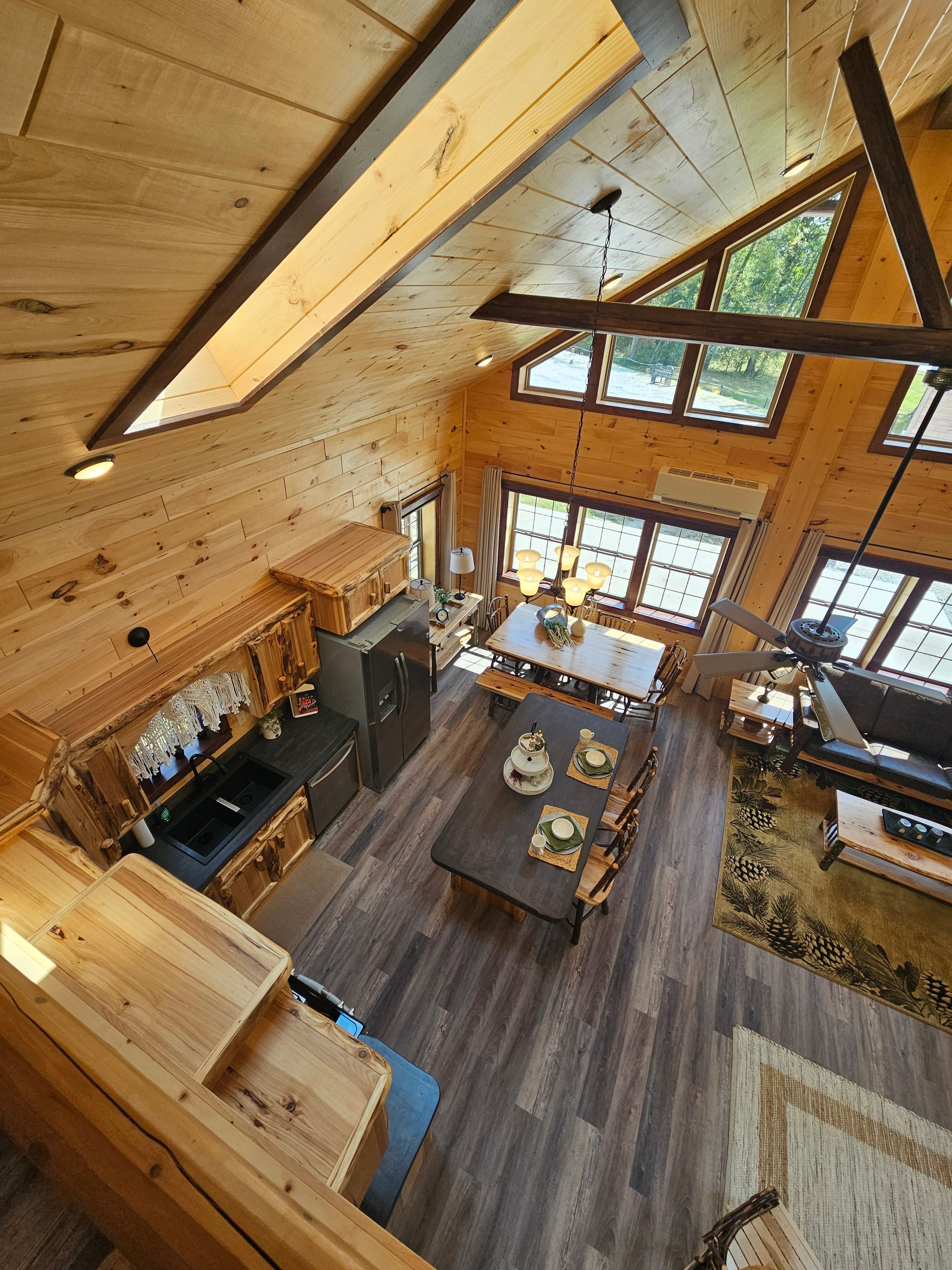 APPALACHIAN CABIN  (Shipping and Set up based on the location of your state)