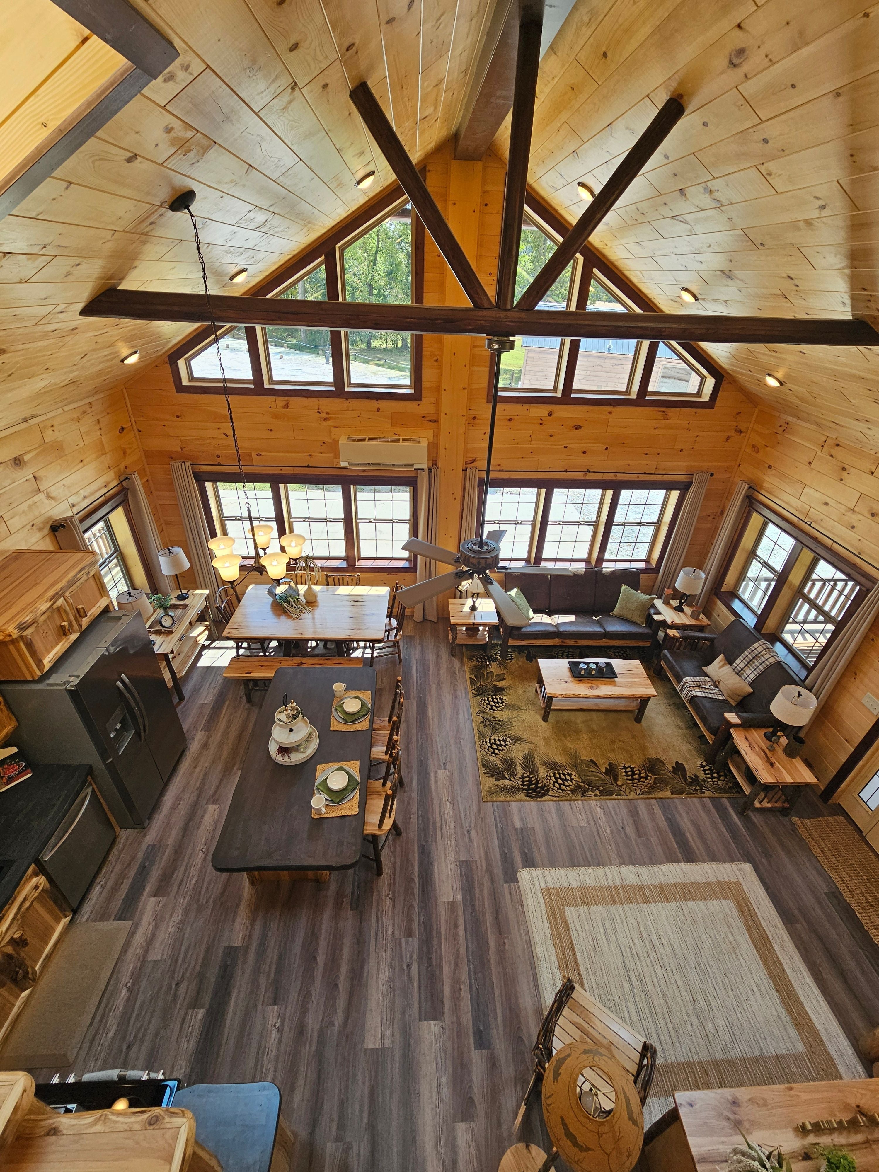 APPALACHIAN CABIN  (Shipping and Set up based on the location of your state)