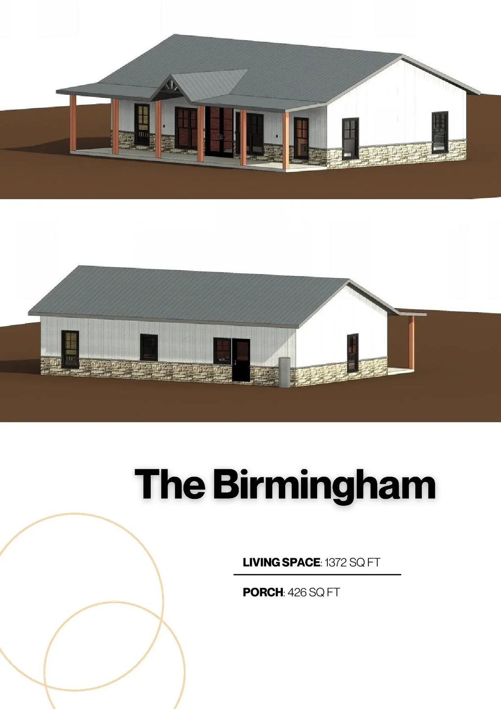 The Birmingham Barndominium Kit