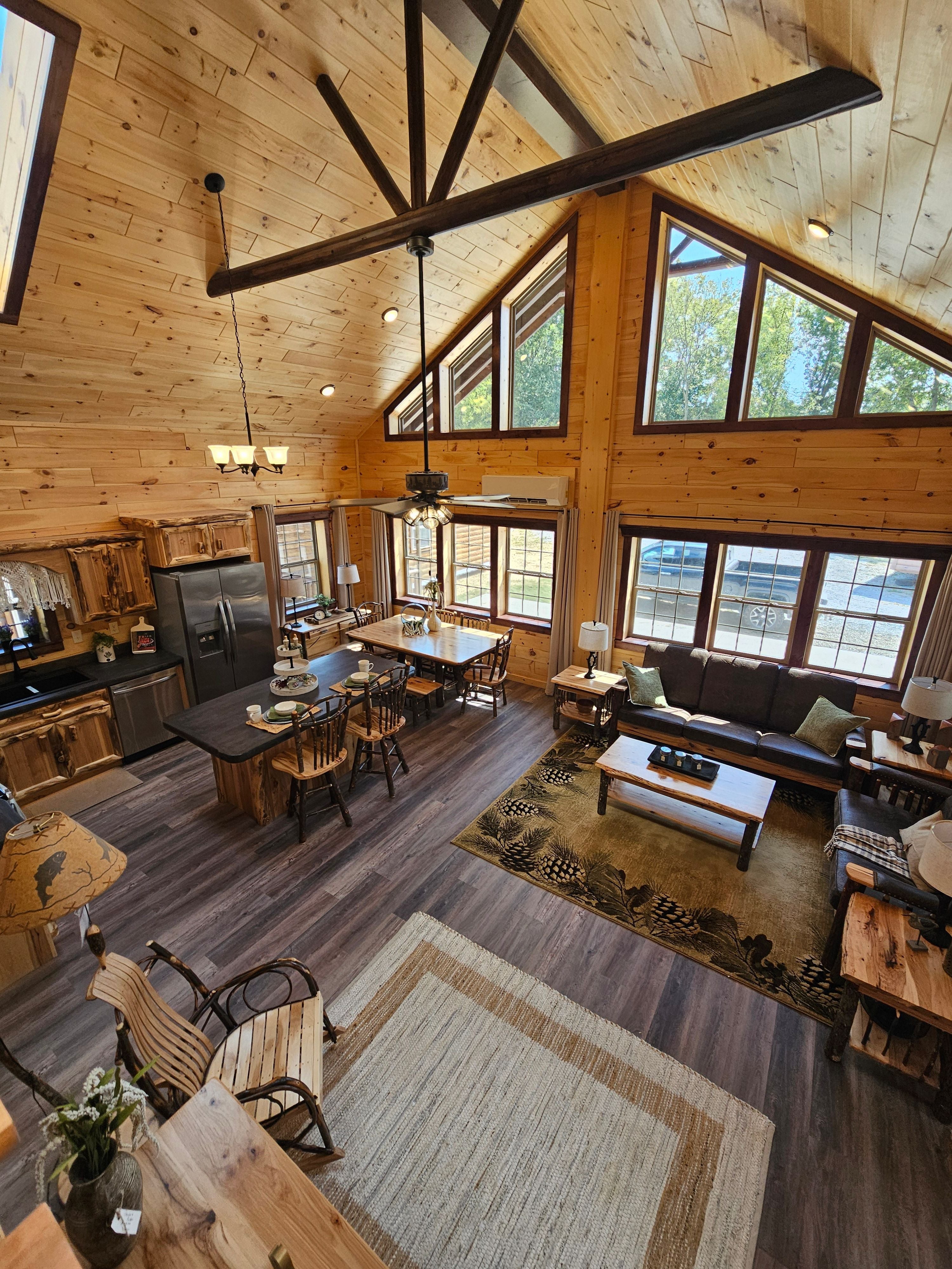 APPALACHIAN CABIN  (Shipping and Set up based on the location of your state)