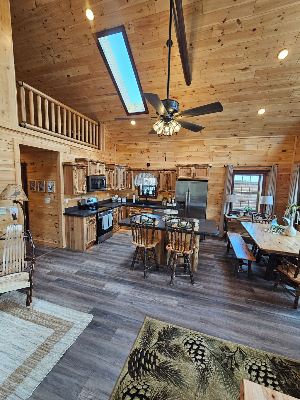 APPALACHIAN CABIN  (Shipping and Set up based on the location of your state)