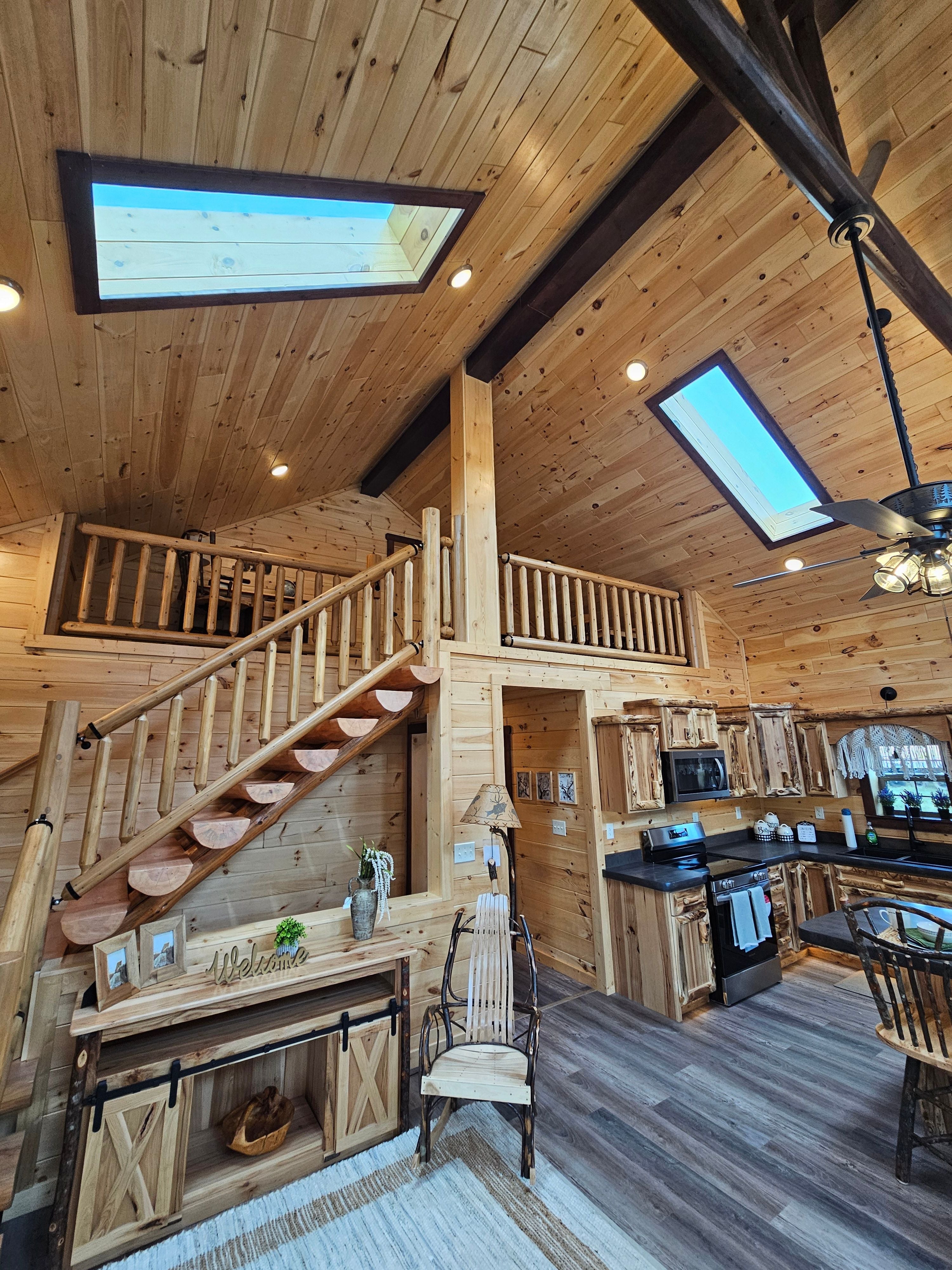 APPALACHIAN CABIN  (Shipping and Set up based on the location of your state)