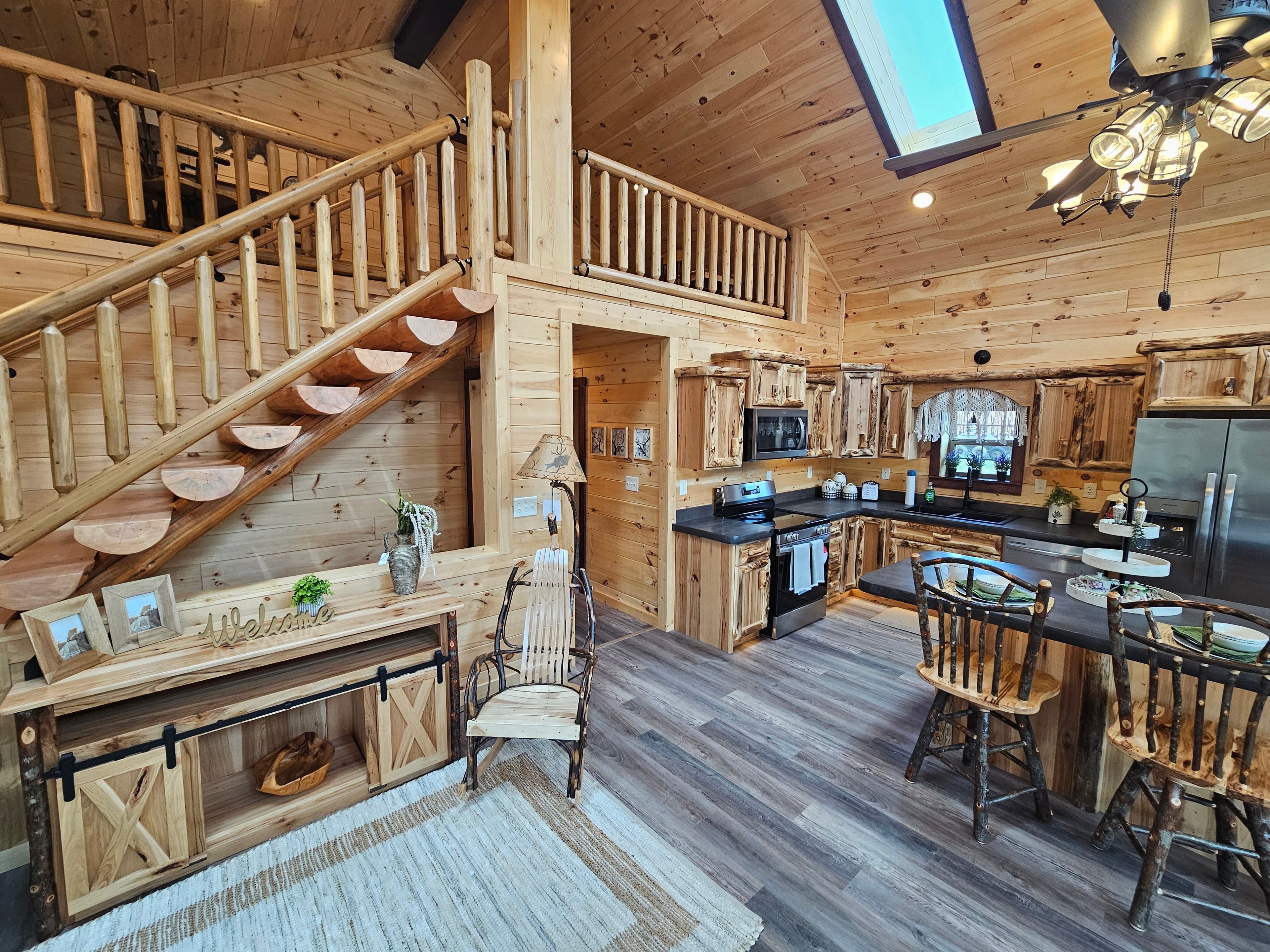 APPALACHIAN CABIN  (Shipping and Set up based on the location of your state)