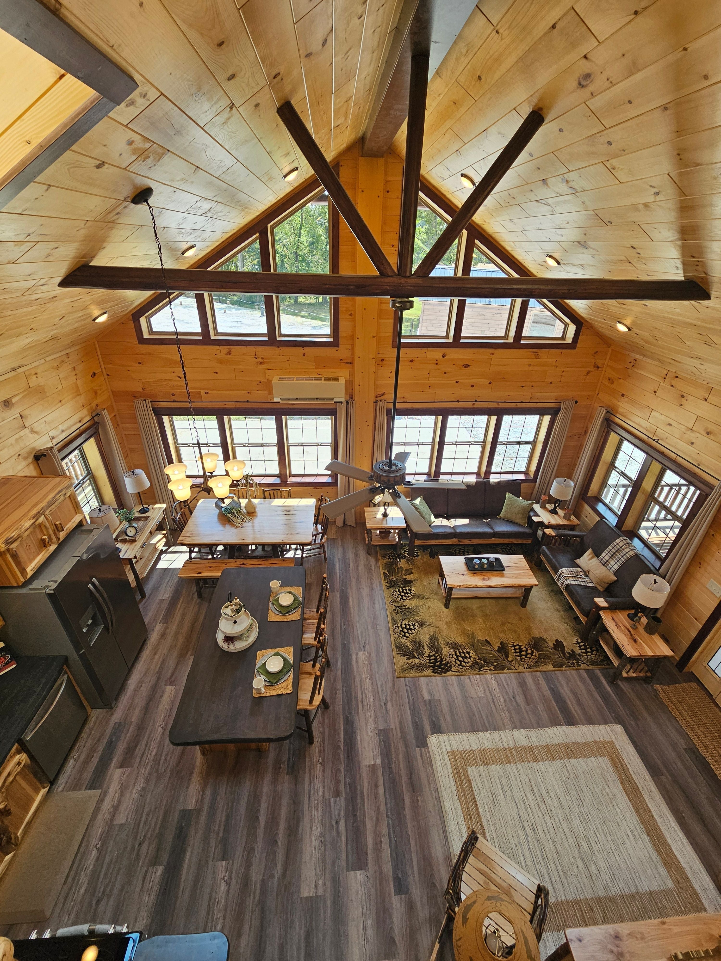 APPALACHIAN CABIN  (Shipping and Set up based on the location of your state)