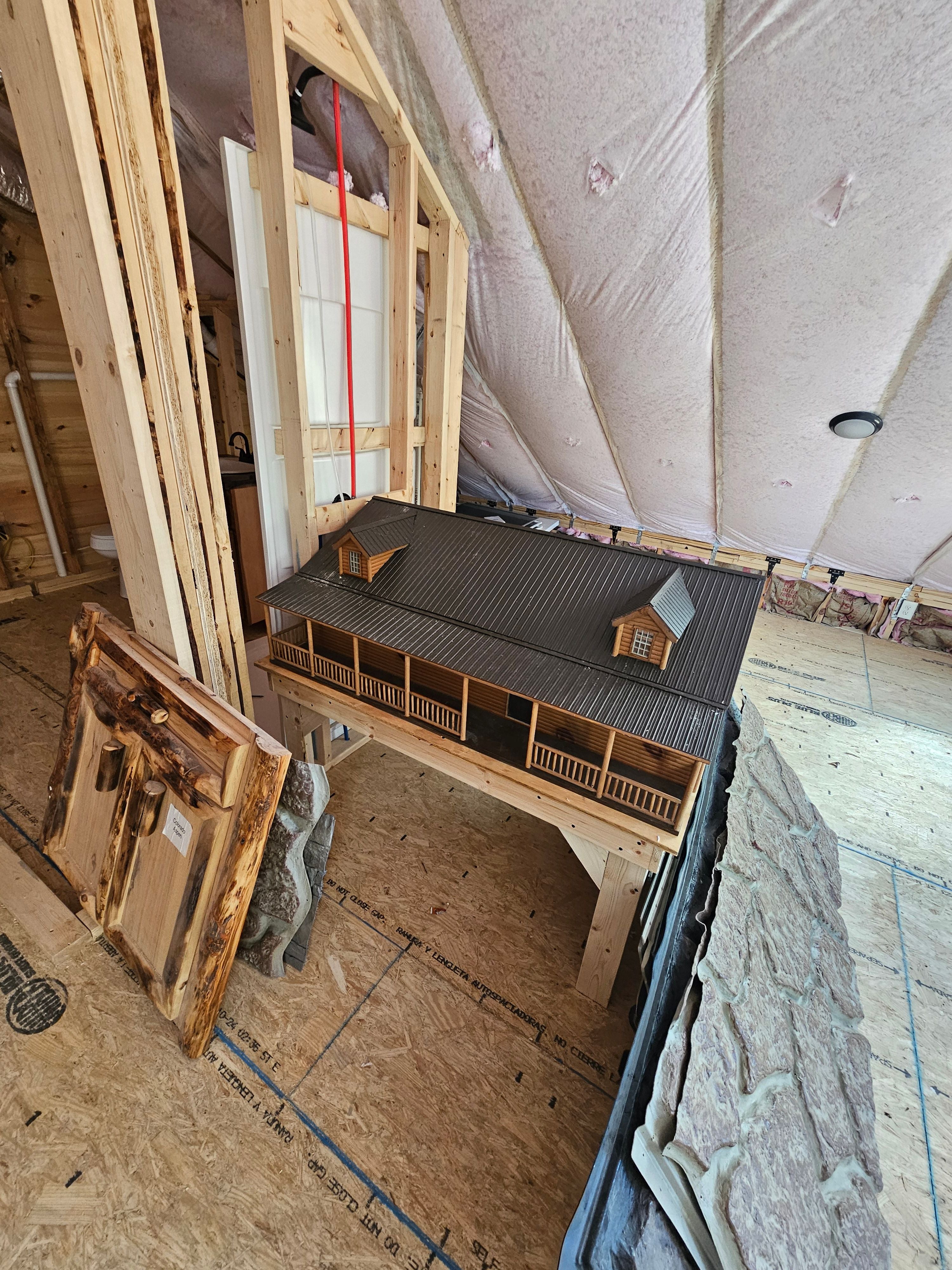APPALACHIAN CABIN  (Shipping and Set up based on the location of your state)