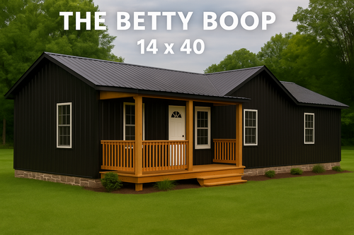 Betty Boop Cabin (Offered in 2 bed and 1 bath options)