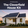 The Cloverfield Affordable House Kit (2 bed 1 bath)