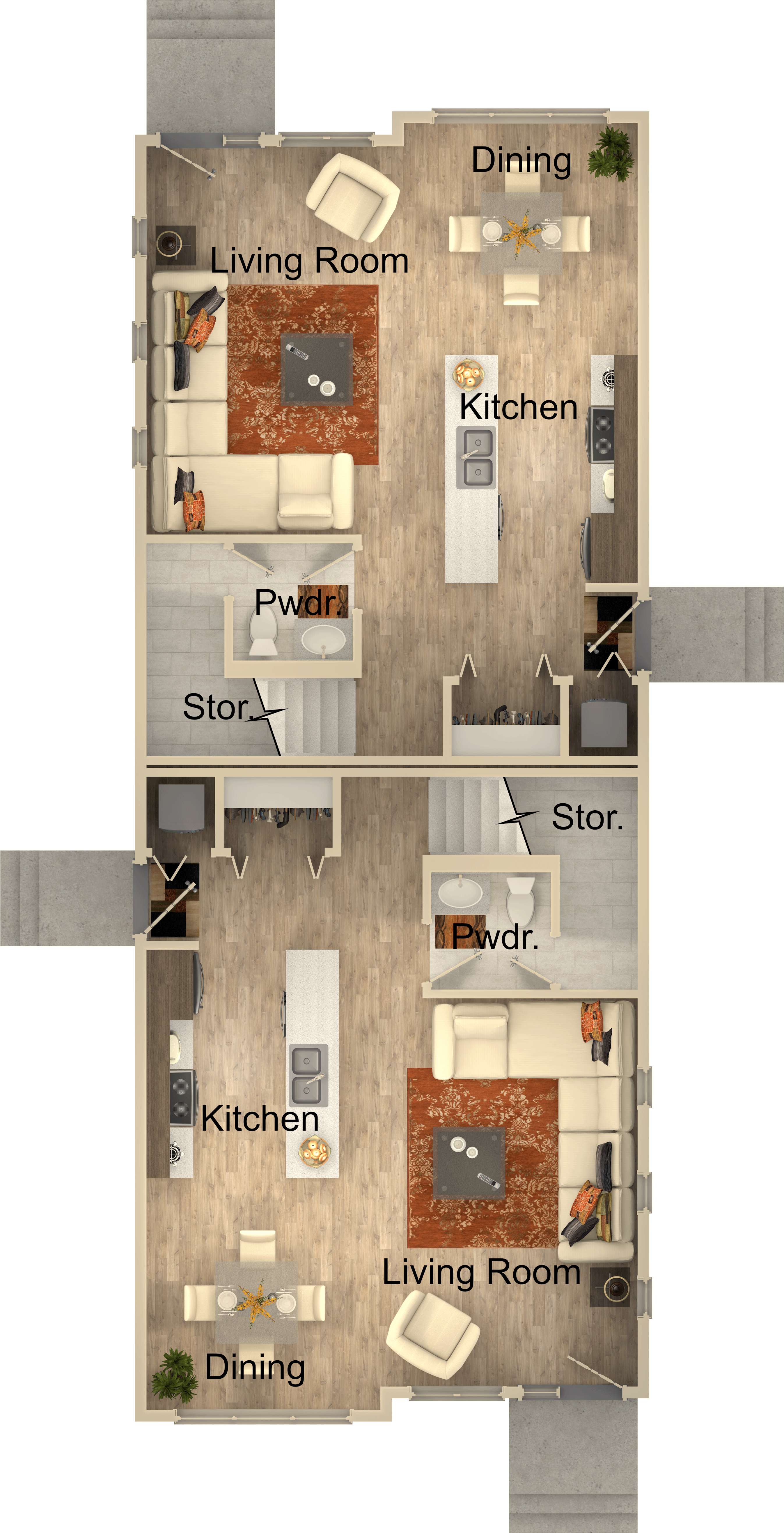 Duo Nest Duplex House Kit - Duplex Home Kit
