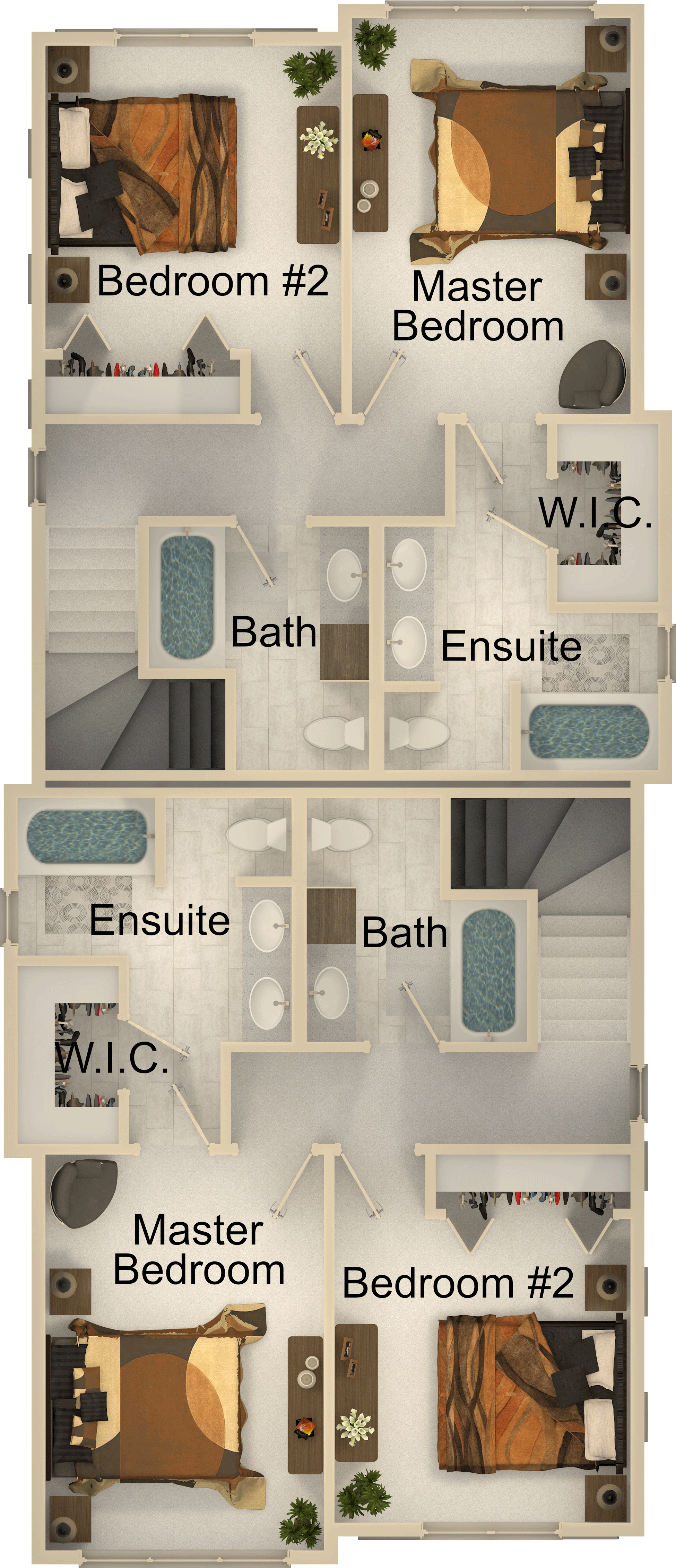 Duo Nest Duplex House Kit - Duplex Home Kit
