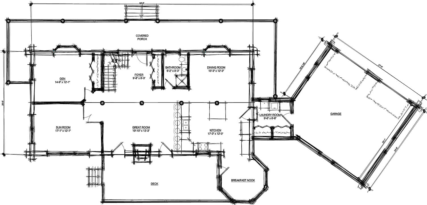 The Fireberry Cabin – Luxury Log Home Kit