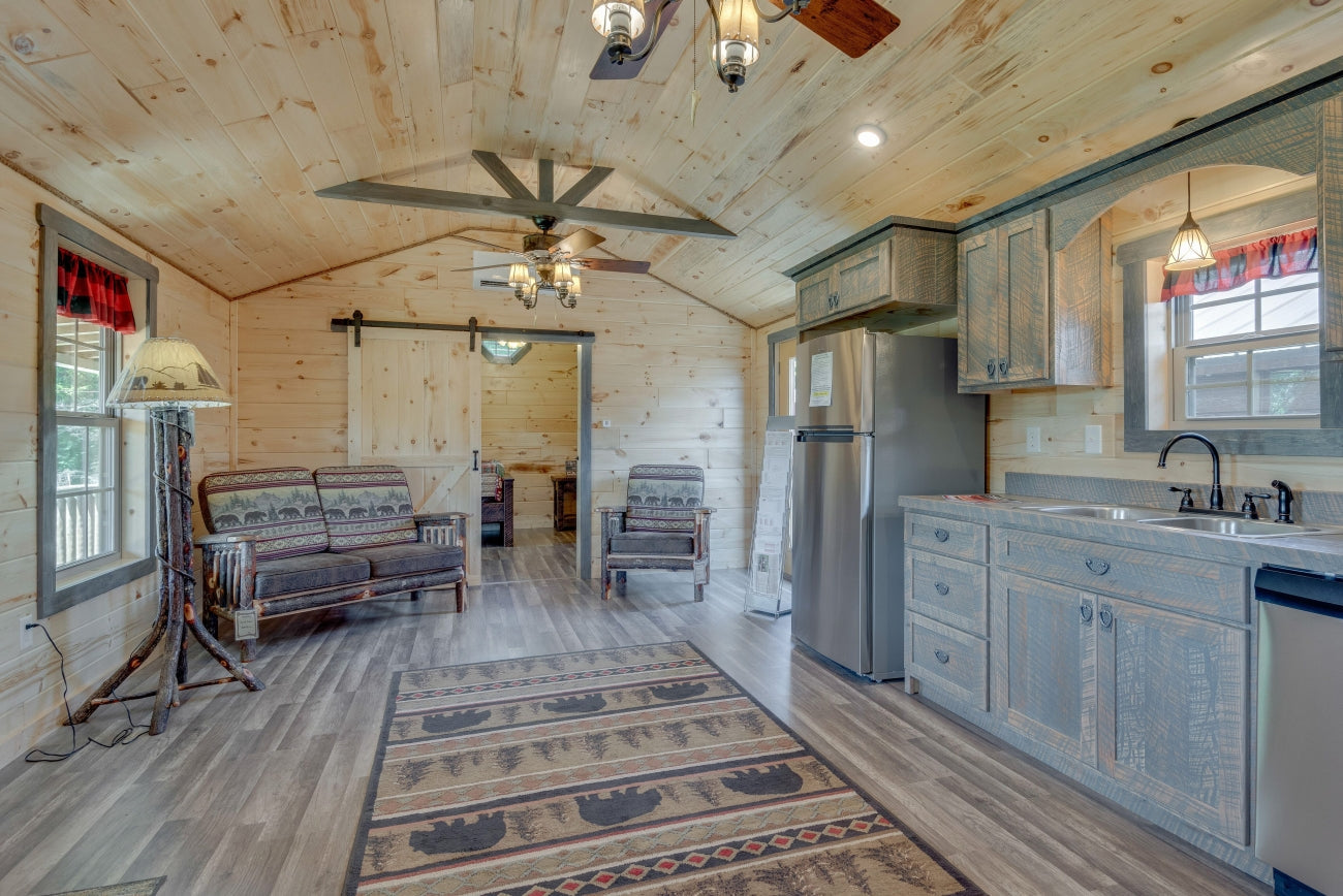 The Pioneer Rancher Cabin (2 bed 1 bath or 2 bed 2 bath)