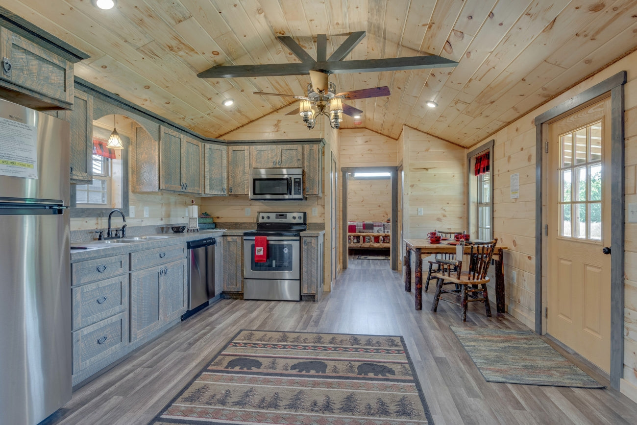 The Pioneer Rancher Cabin (2 bed 1 bath or 2 bed 2 bath)