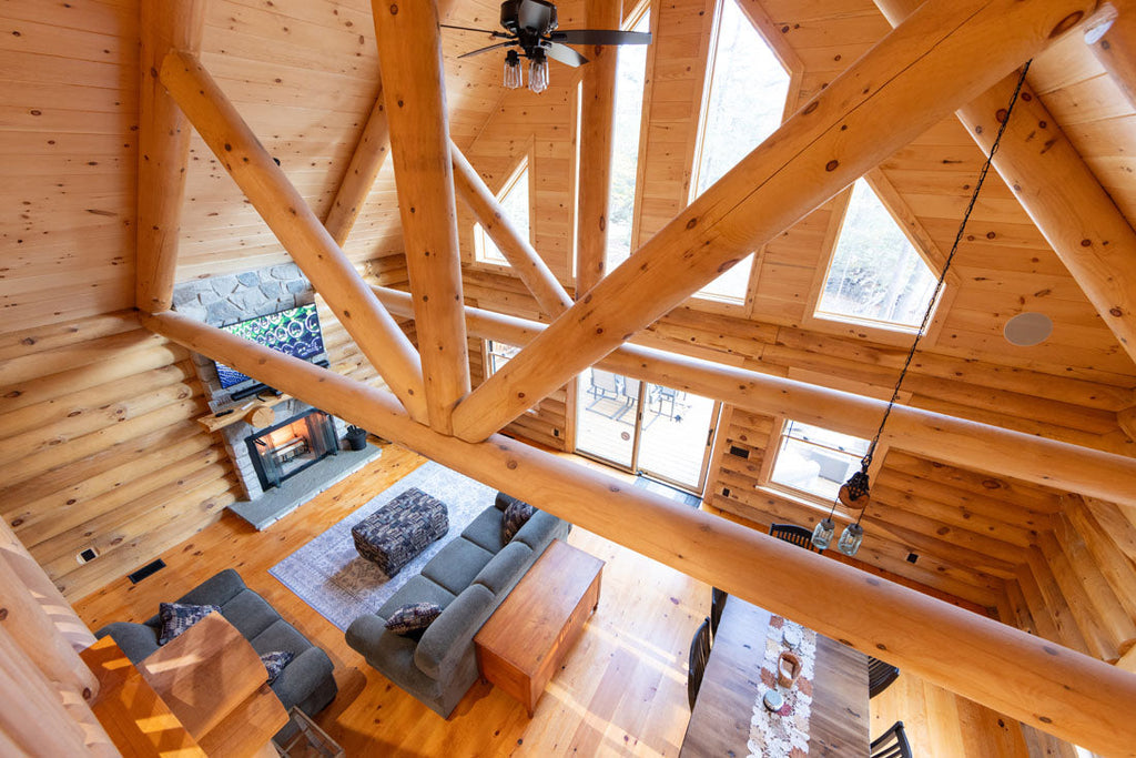 The Mountain Nest Cabin – Luxury Log Home Kit *