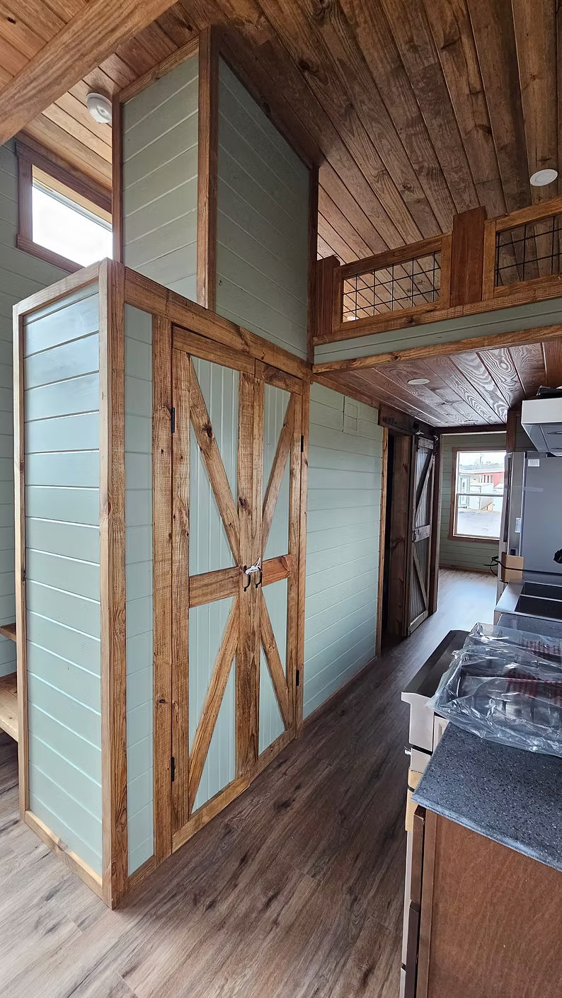 The Skyhaven – Modern Park Model RV with Loft And Monoslope Design