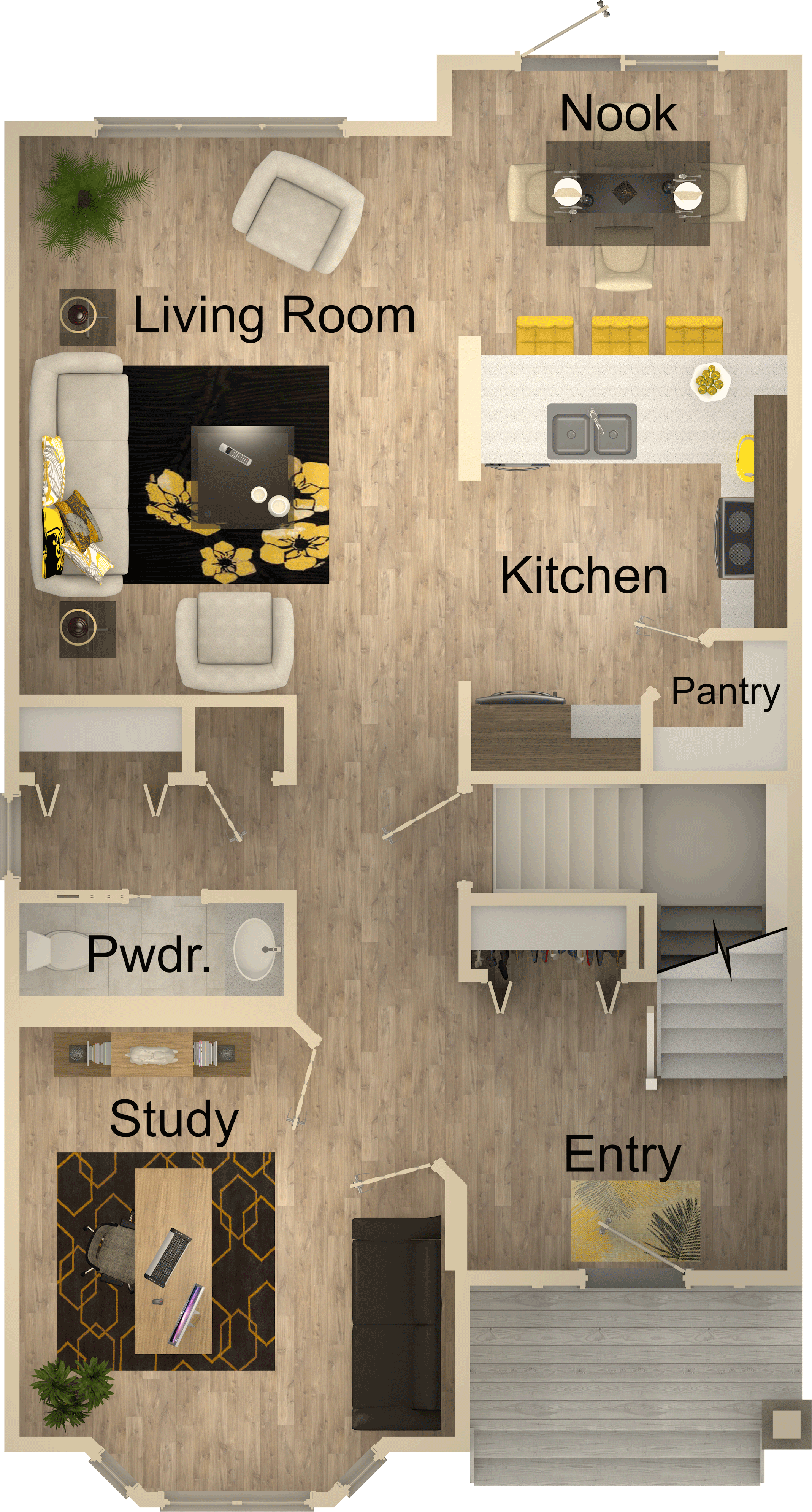 Sunset Ridge Retreat House Kit - Home Kit