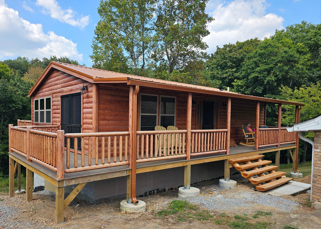 The Craftsman Cabin (2 bed 2 bath, 2 bed 1 bath or 1 bed 1 bath options)