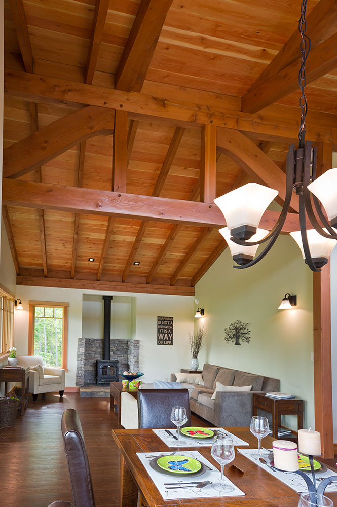 Windy Creek Timber Frame Cabin Kit