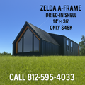 Zelda A-Frame Modular Cabin Shell